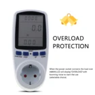 Измеритель мощности с американскойевропейской вилкой, монитор потребления электроэнергии с усилителем напряжения, снижает ваши затраты на электроэнергию