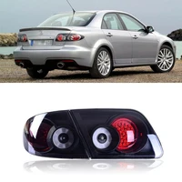 tail lights led smoke lens rear taillight assembly lamp fit for mazda 6 2003 15