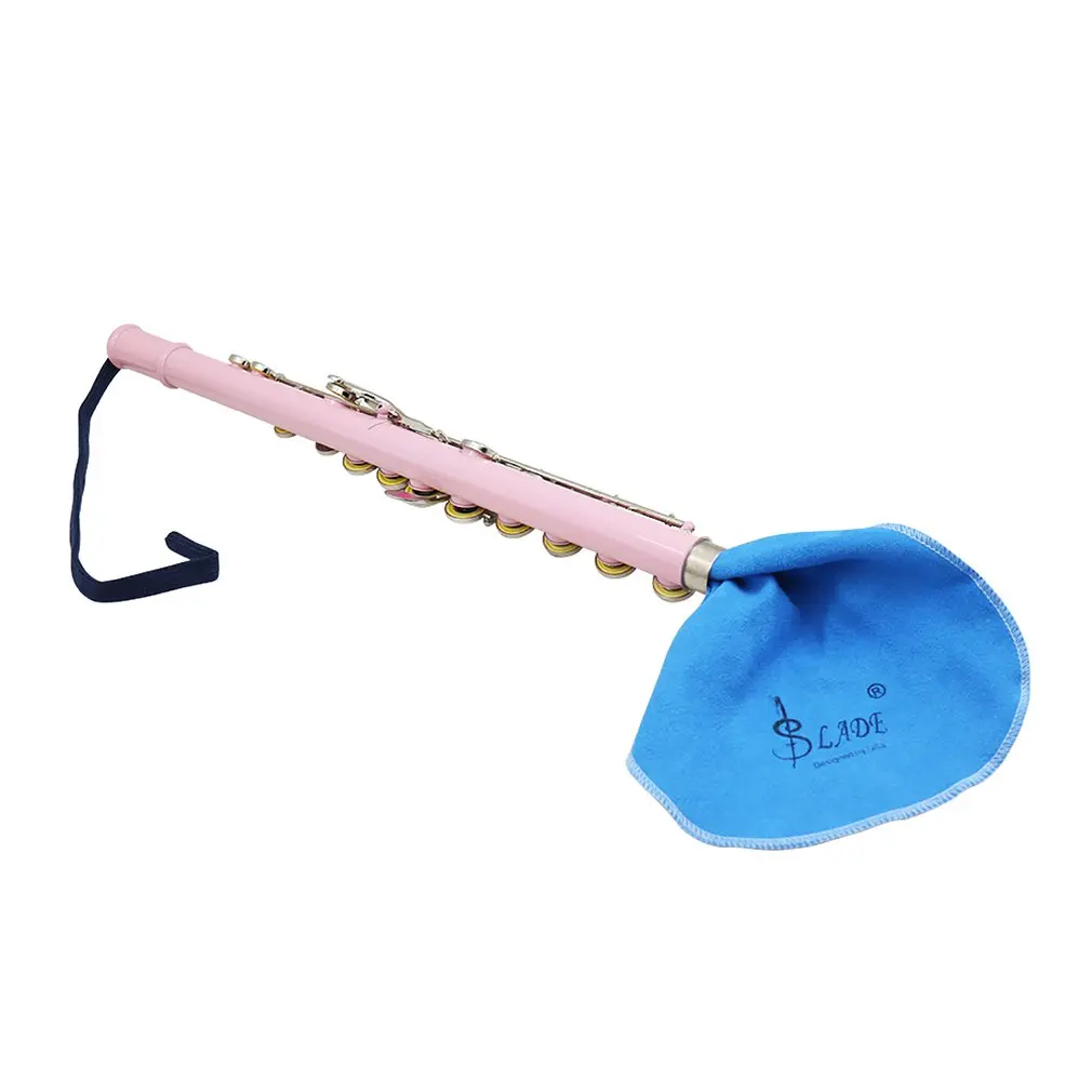 Tone C Gold 16 отверстий CKey флейта серебряные ключи корпус с сумкой для хранения