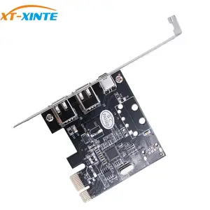 Карта видеозахвата XT-XINTE PCI-E 1X на 1394, 3 порта DV HD, Pcie на 1394a 6Pin, 4-контактный порт, адаптер для настольного ПК, с горячей заменой
