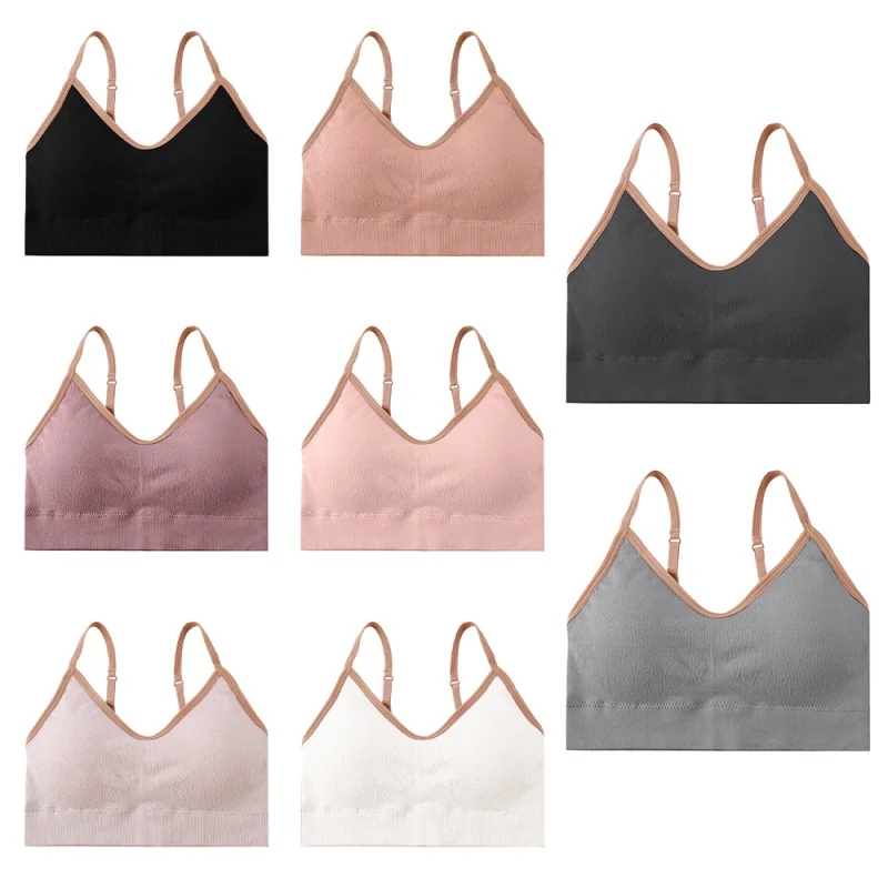 

Sports Bra Women Fitness Top Seamless Yoga Bra Black Running Yoga Gym Crop Top Women Push Up Sport Bra Top