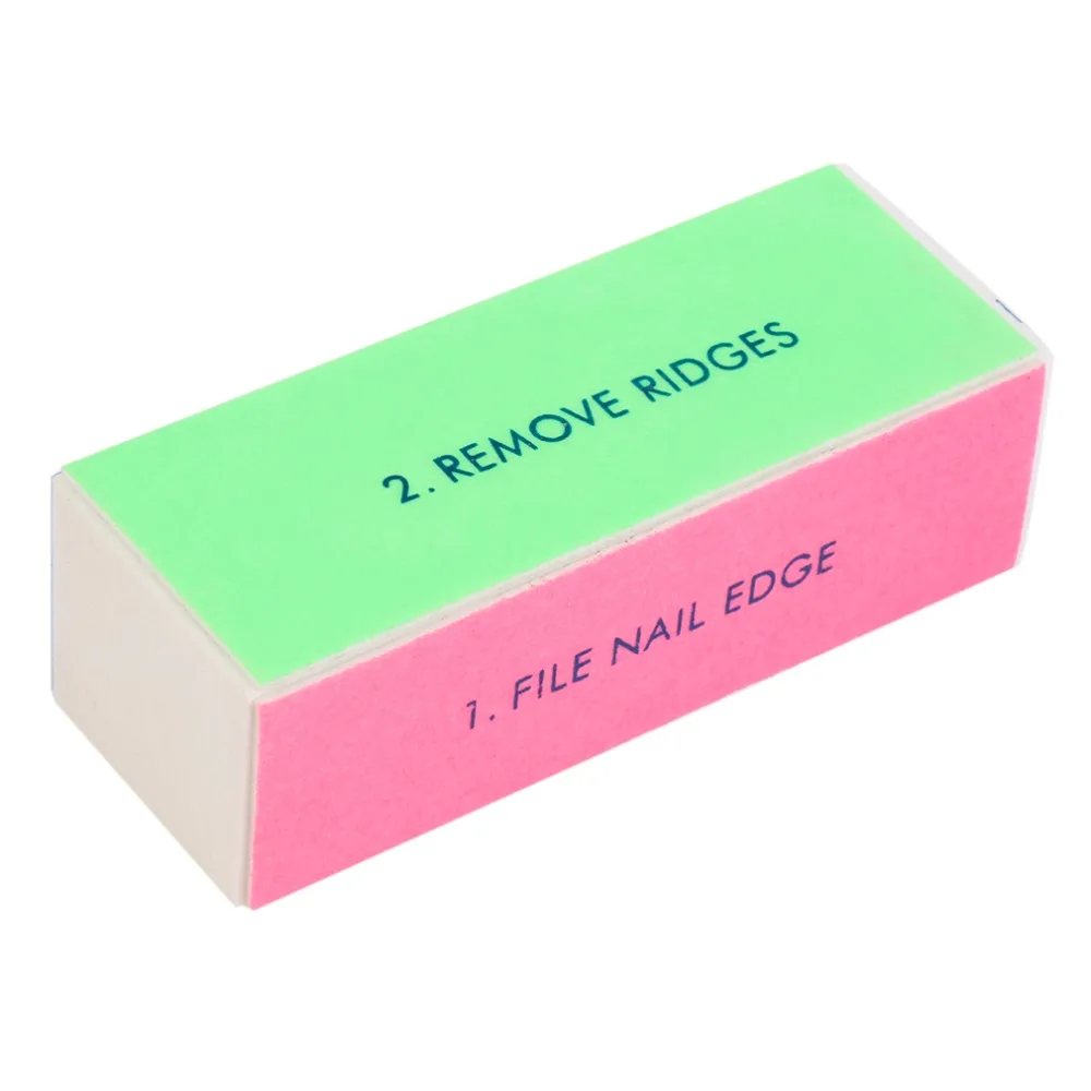 4 шт./партия для женщин Красота акриловый дизайн ногтей советы буферная Полировка