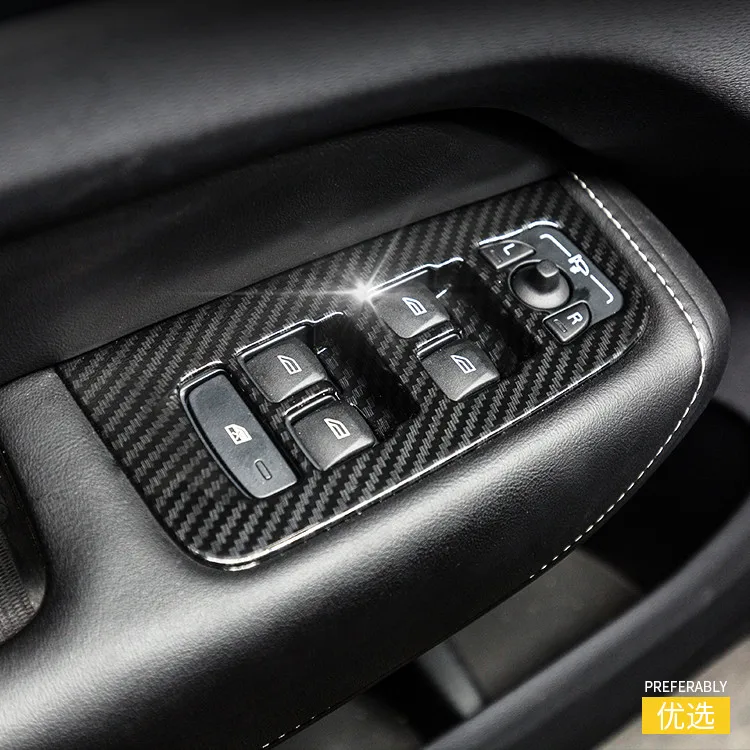 Щетка из АБС/нержавеющей стали черное углеродное волокно/серебряные кнопки