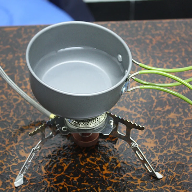 Напольная газовая плита для кемпинга горелка складная электрическая пешего