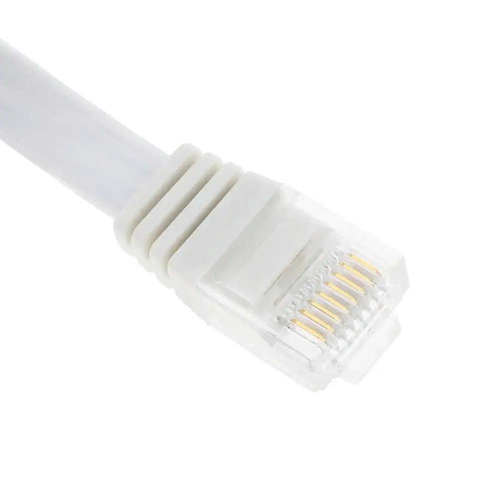 Сетевой кабель Ethernet CAT 6 1 м 2 3 RJ45 CAT6 8P8C плоский UTP патчкорд компьютерный для