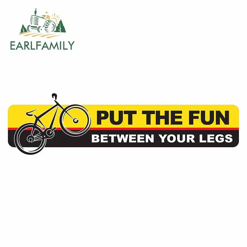 Креативные автомобильные наклейки EARLFAMILY 13 см x 3 5 для веселого