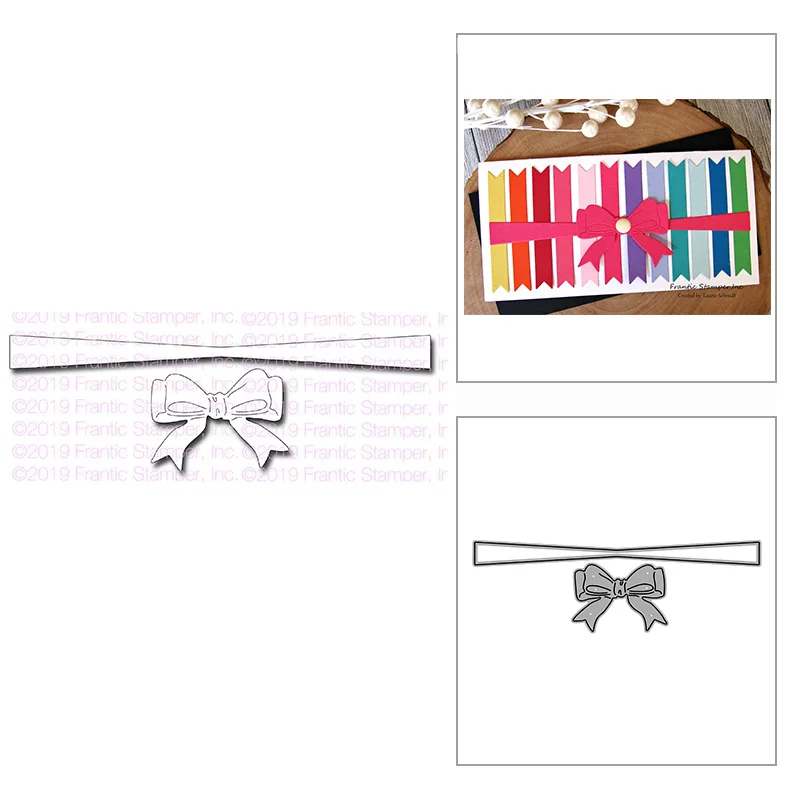 

Новинка, рельефная форма с лентой и бантом, рельефная форма 2021, режущие штампы для рукоделия, декоративные штампы для скрапбукинга, альбома, ...