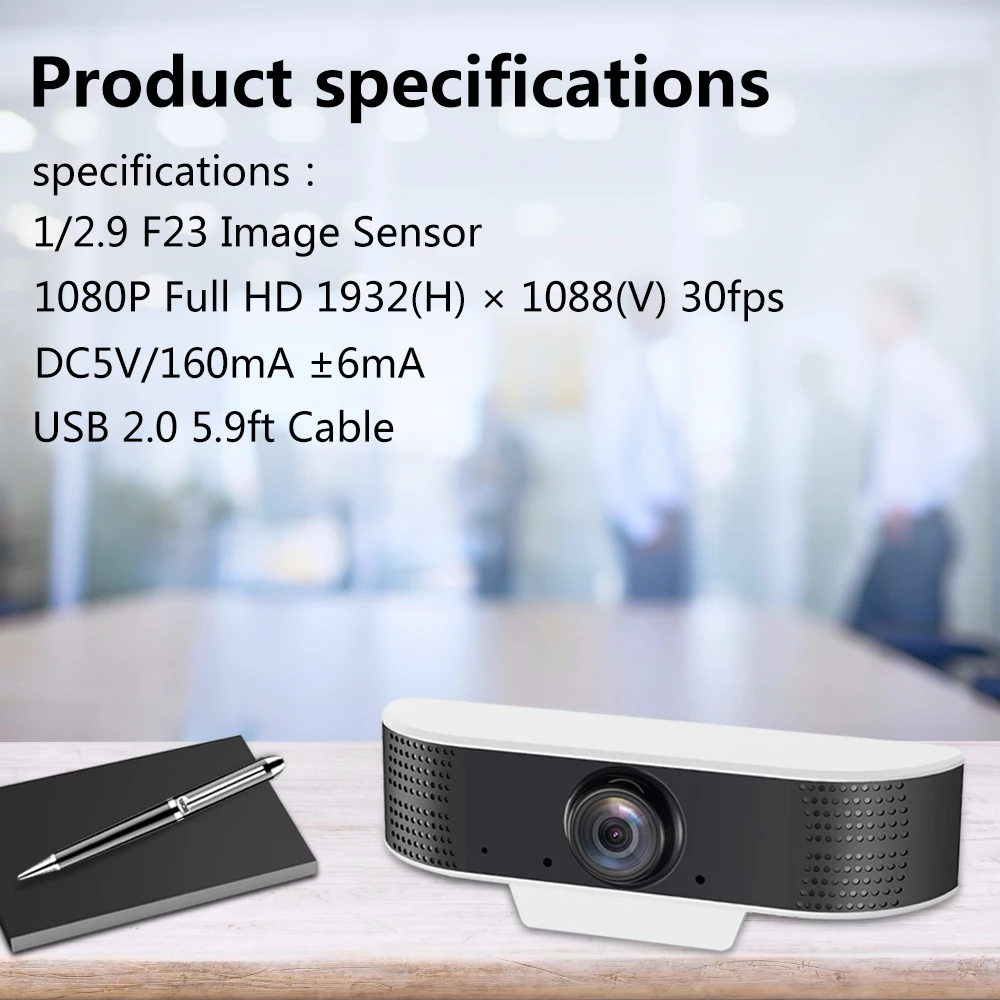 FDBRO 2020 новая веб камера 1080P USB HD двухсторонняя аудио разговор подключи и играй мини