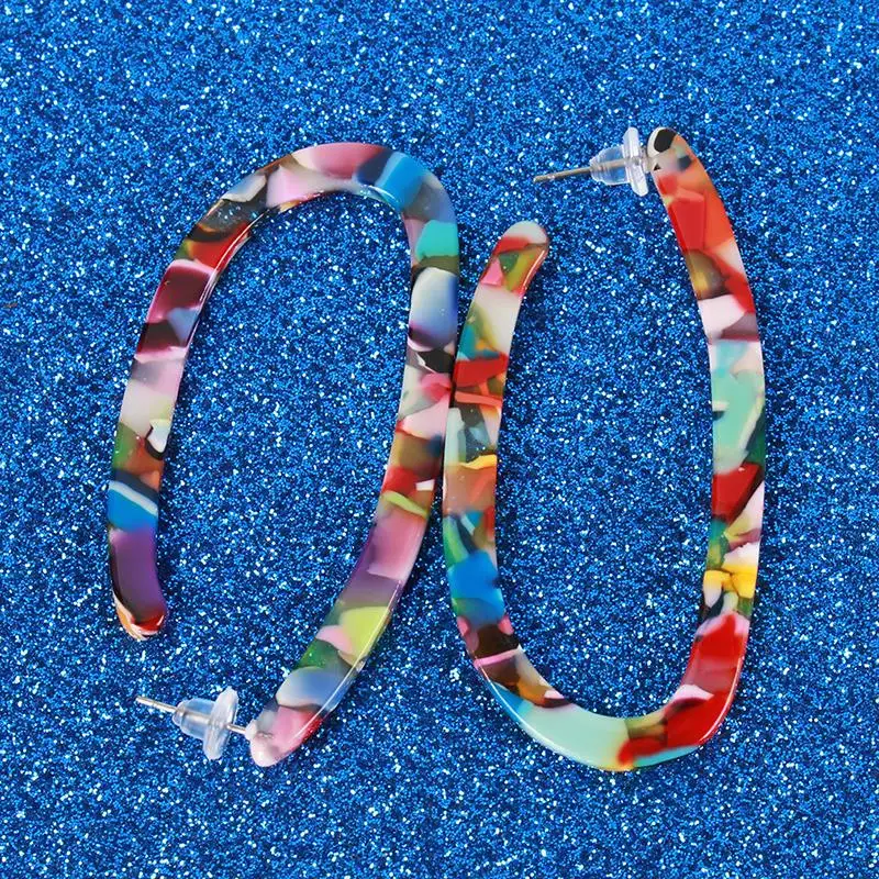 2019 серьги с кисточками европейский стиль и ветер большие продукт Amazon ацетат u