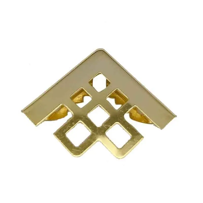 20 шт Ретро Металлические Защитные угол бронзовые Угловые скобы Тетрадь