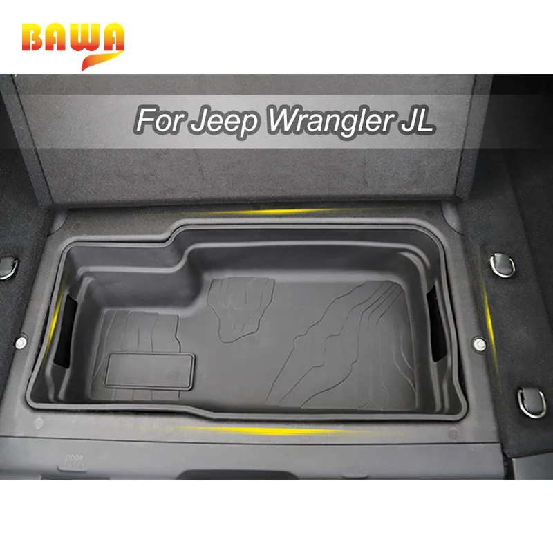 Резиновый коврик BAWA для хранения в багажнике Jeep wrangler Sahara jl 2018 2019|Все уборки| |