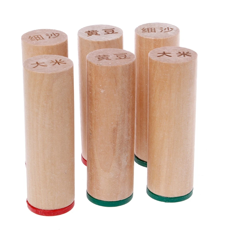 

Montessori Sensorial Auditory Sound Boxes Cylinders Kids Baby Educational Toys