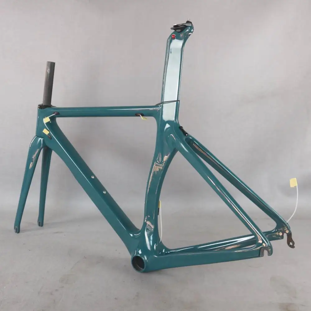 Краска на заказ новый аэродизайн все черные цвета карбоновая рама для дорожного