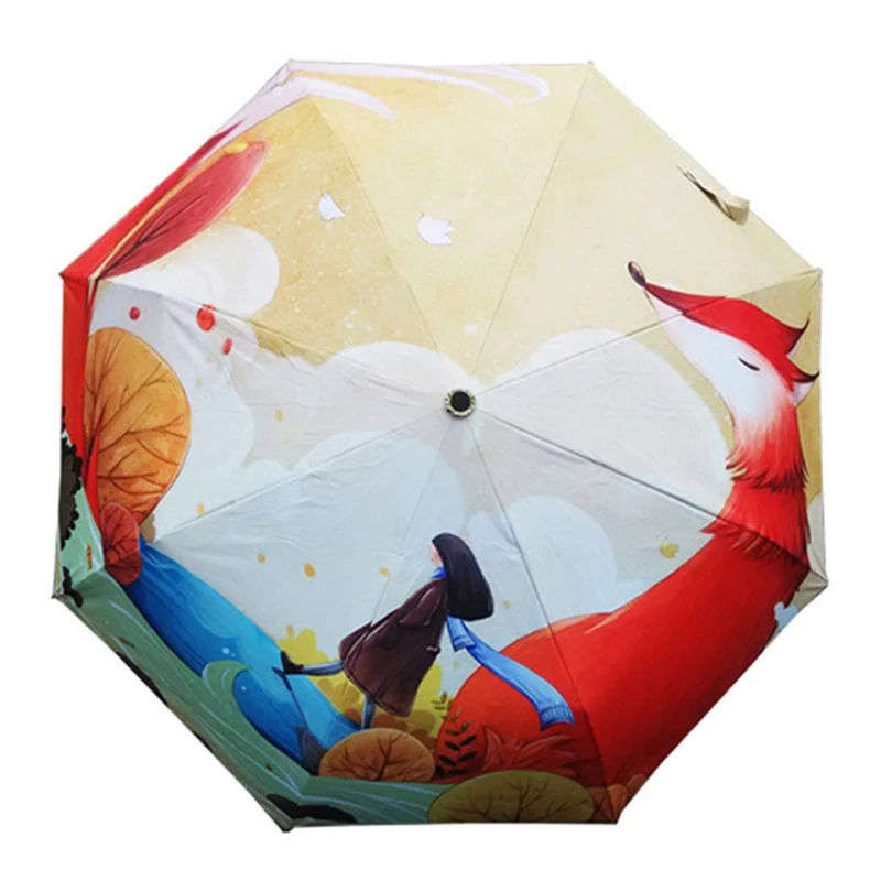 Креативными иллюстрациями Толстовка с принтом лисьей морды Gir печать Для женщин