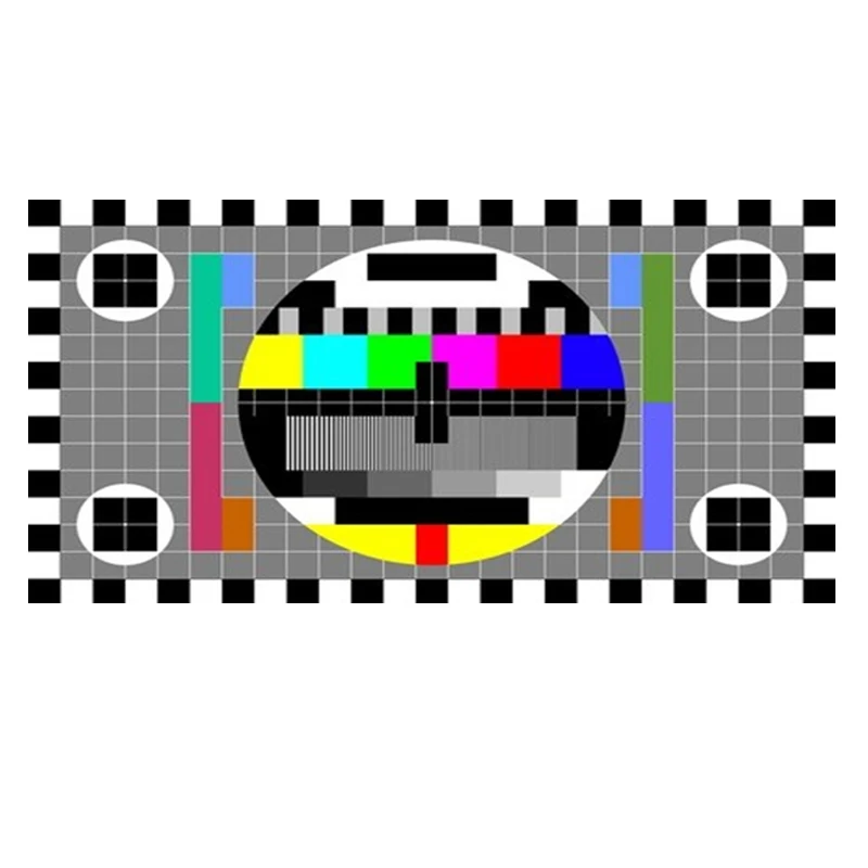

TV Test Color Bar Pattern Printed Shower Beach Towels for Bathroom Children Women Men Swimming Sports Gym Towel