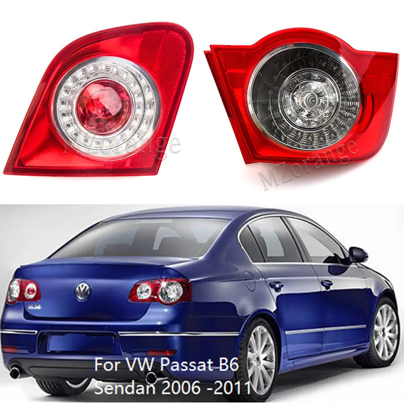 MZORANGE DRL задние светильник задний фонарь для VW Passat B6 Sendan 2006 2011 авто Стайлинг