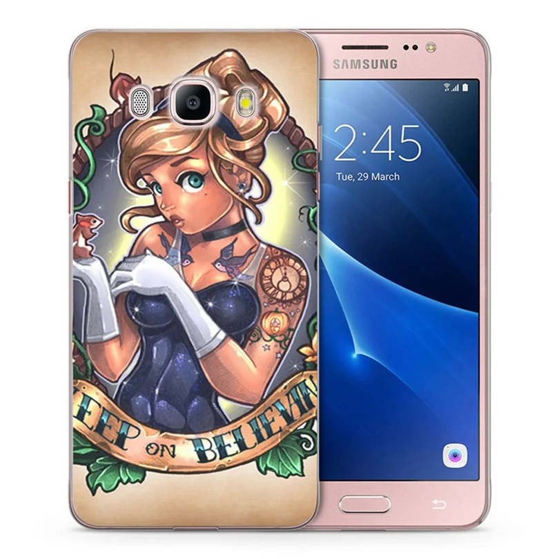 Disney princess tattoo smoking background image для Samsung Galaxy A3 A5 2015 2016 2017 A30 A50 Мягкий ТПУ чехол телефона |
