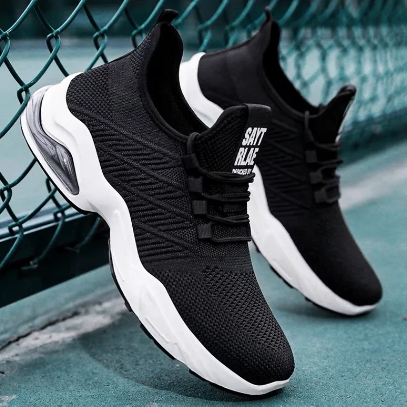 

Xiaomi Mijia Men Sneakers Fashion Summer Air Mesh Breathable Casual Shoes Black Wedges Sneakers Male Comfortable Running Shoes