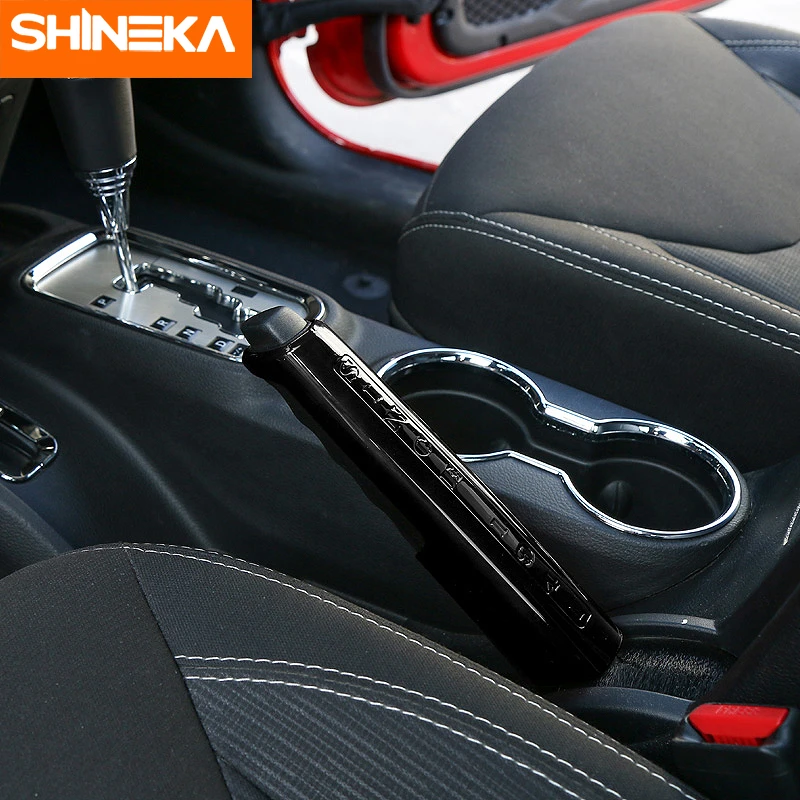Аксессуары для ручного тормоза SHINEKA Jeep Wrangler JK 2011-2017 декоративная крышка салона