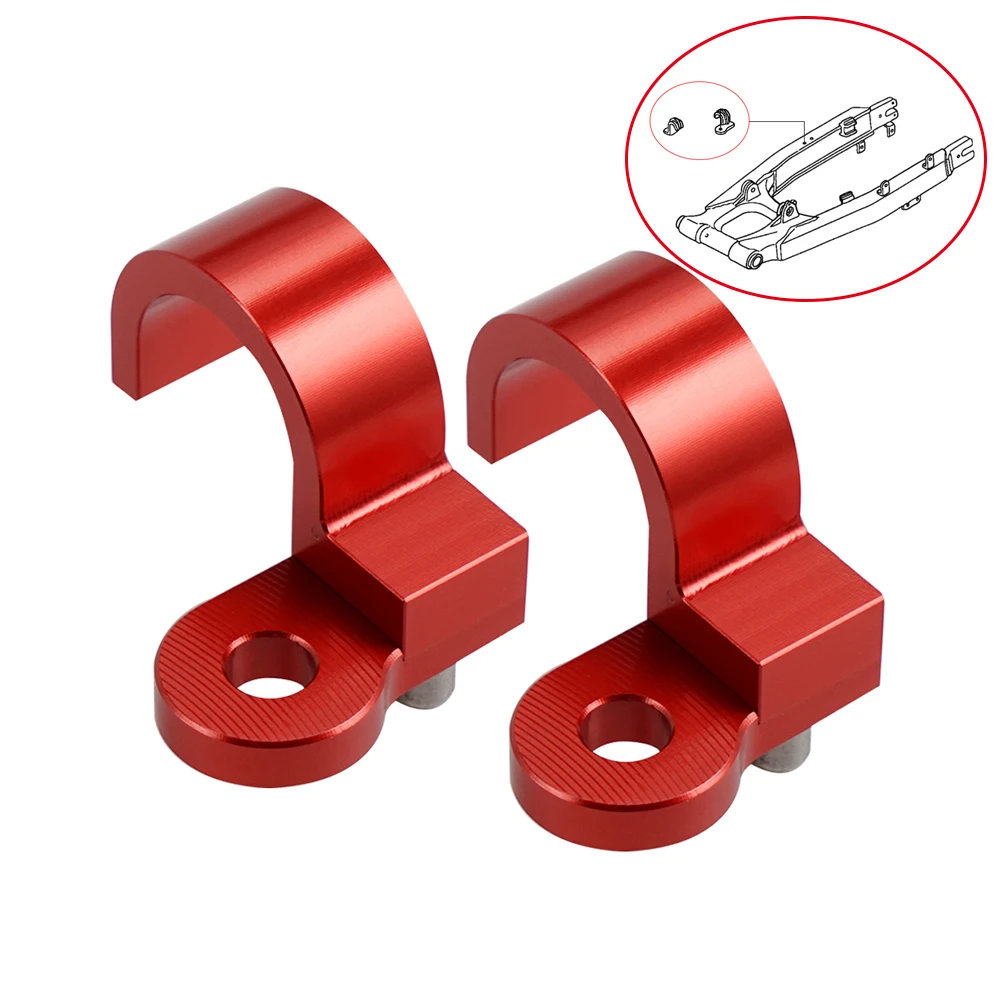 

Rear Brake Line Hose Cable Clamp Holder For Honda CR 80 85 R RB XR 250 400 600 R L XR650L VTR1000F 1990-2020 43468-KAE-000
