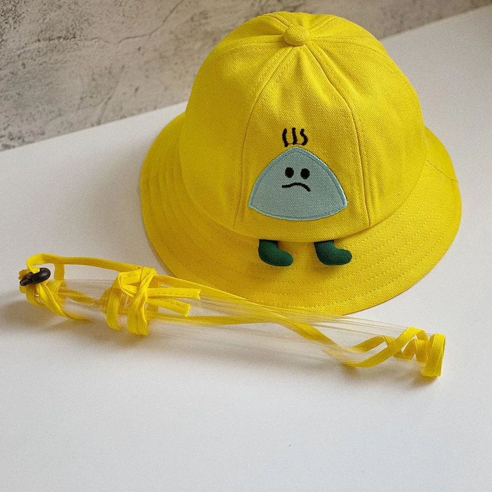 

Children Hat Sunhat Anti-spitting Prevent Kids From Saliva Removable Dustproof Cover Against Droplet Transmission Sun Hat