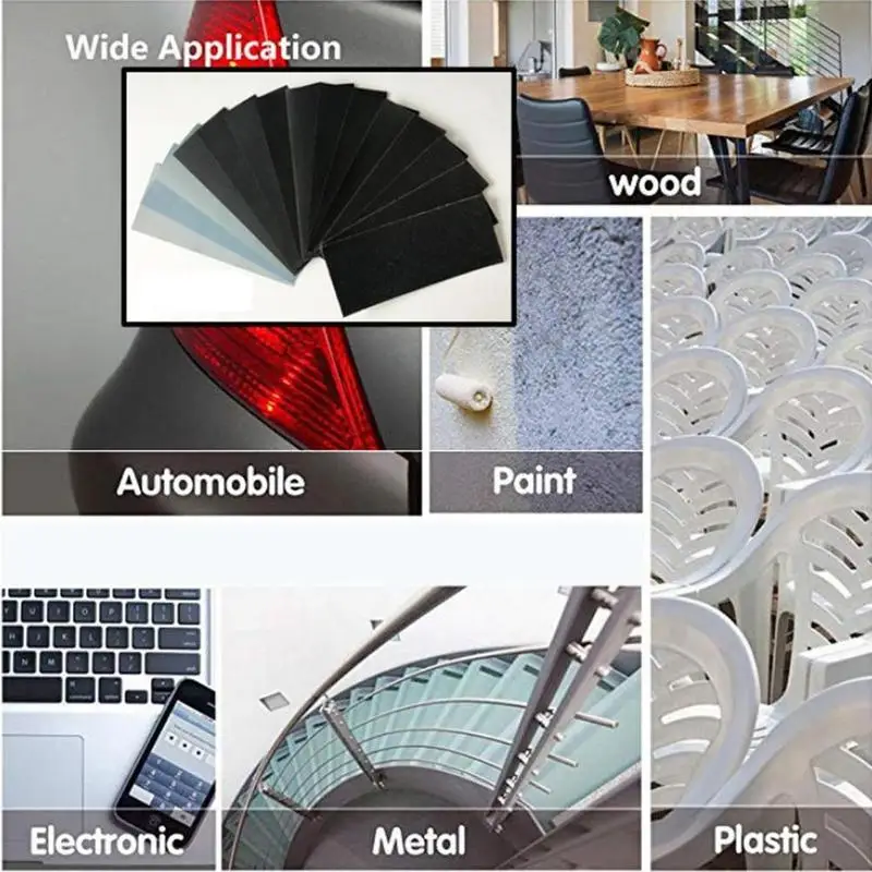 

Wet Dry Sandpaper Sheets Sandpaper Sheet Finishing tool Polish 400/600/800/1000/1200/1500/2000/2500# V2K3