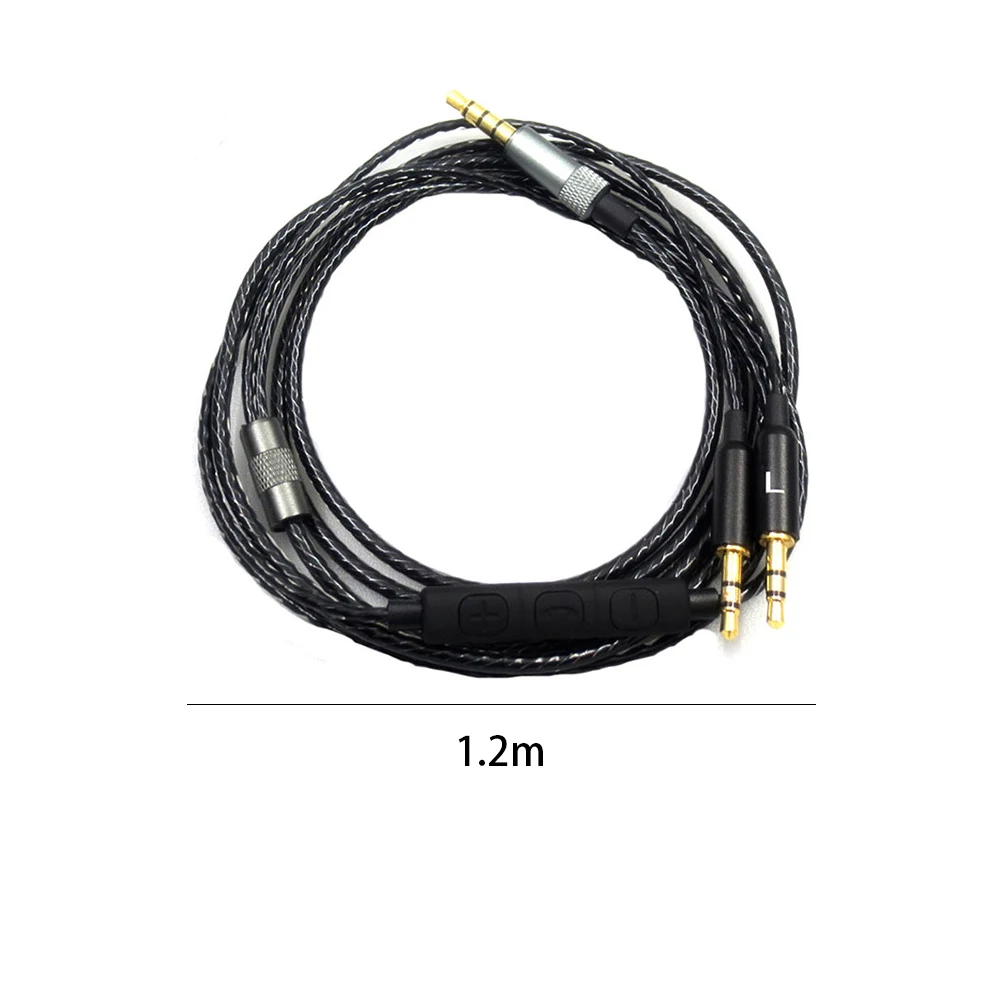 Провода аудио кабель гибкой замены ПВХ против вмешательства С микрофоном