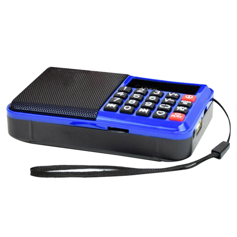 Elder Easy Operation MP3 Player Digital Button Portable FM Radio TF Card Multifunctional Home Music Boombox Wireless | Электроника