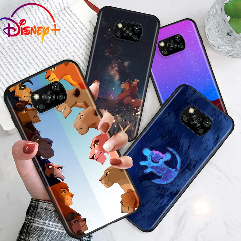 

The Lion King Simba Silicone Cover For Xiaomi Poco X3 NFC M3 M2 X2 F3 F2 Pro C3 F1 Mi Play Mix 3 A2 A1 6X 5X Phone Case