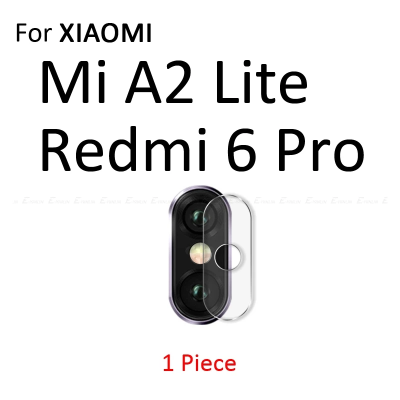 For XiaoMi MiA2 Lite Задняя Защитная пленка для объектива камеры из закаленного стекла для Xiaomi mi 9T 9 SE 6X A2 Lite A3 Red mi Note 8T 8 7 5 6 Pro PocoPhone F1 - Цвет: For XiaoMi MiA2 Lite