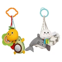 baby kids rattle toys cartoon animal plush hand bell baby stroller crib hanging rattles infant baby toys gifts dropshipping