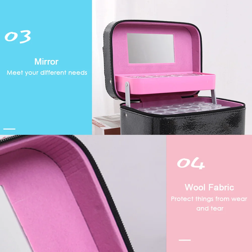 126 бутылок коробка для хранения страз ювелирные изделия бусины маленькие детали