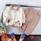 Детская одежда LZH, весна-Зима 2022, одежда для маленьких мальчиков, комплект из 2 предметов, детская одежда, костюм для девочек, комплекты одежды для мальчиков