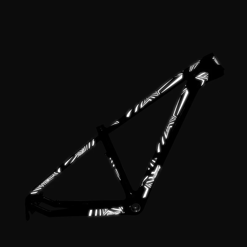 

Bike Reflective Stickers with Unique Pattern Design Durable Long Lasting Easy Operation Non Slip for Mountain Bike &T8