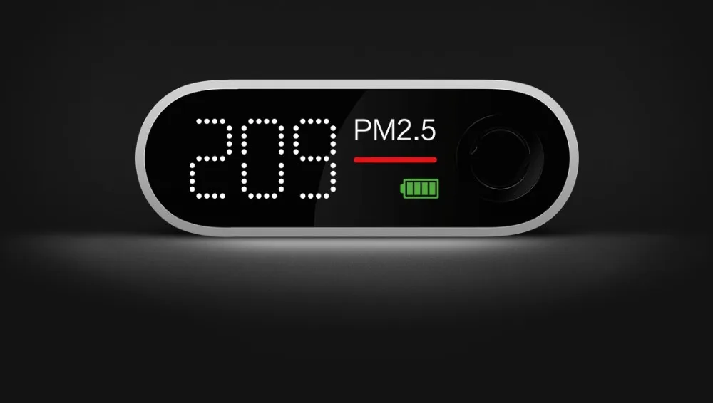 Xiaomi smart mi PM2.5 детектор воздуха портативный PM 2,5 mi ni чувствительный mi jia монитор качества воздуха для домашнего офиса отеля mi светодиодный экран