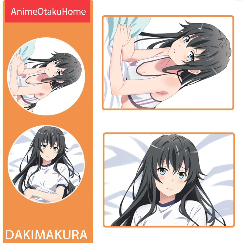 

Anime My Teen Romantic Comedy SNAFU Yukinoshita Yukino Pillow Cover Hugging Body Pillowcase Otaku Bedding Dakimakura Pillow Case