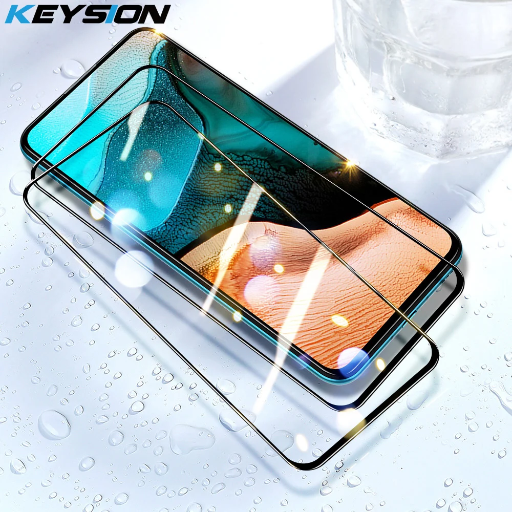 

KEYSION закаленное стекло для Xiaomi Pocophone F2 X2 полное покрытие пленка Взрывозащищенная защитная пленка для Redmi K30 Pro 5G