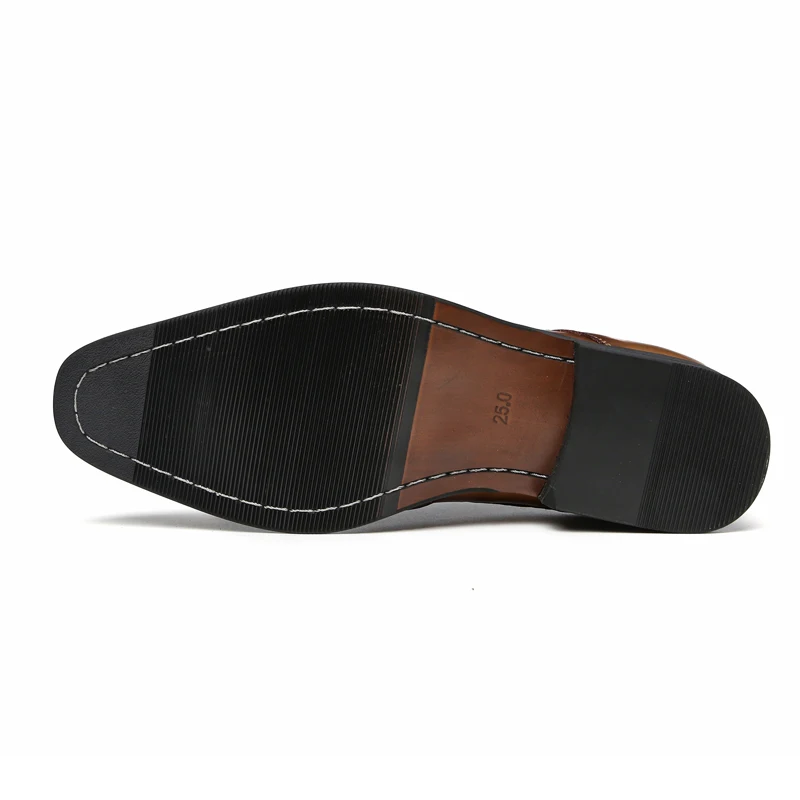 ZFTL новые мужские модельные туфли туфли-оксфорды из натуральной кожи официальные