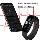 Смарт-часы M5 с Bluetooth, спортивный ремешок, мужскиеженские Смарт-часы с цветным экраном, мониторинг здоровья, смарт-браслет, Прямая поставка