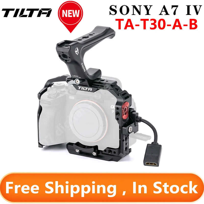 TILTA TA-T30-FCC-B A7M4 полный комплект для камеры базовый Pro Sony a7 IV SONY A1 A7S3 A7R4 A9 II A73 A7R3 DSLR