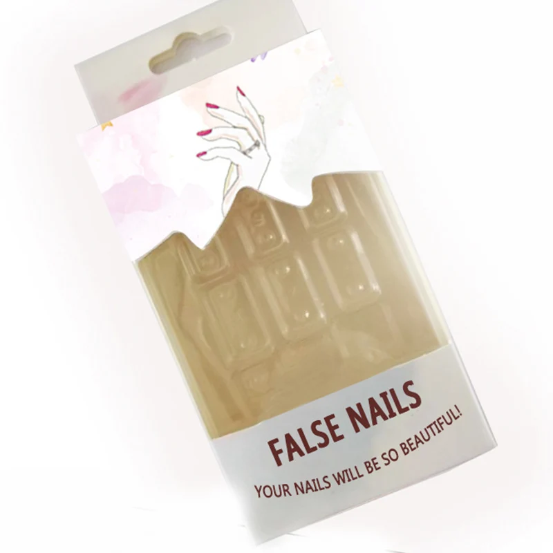 Маникюрные инструменты для ногтей коробка хранения пустые прозрачные украшения