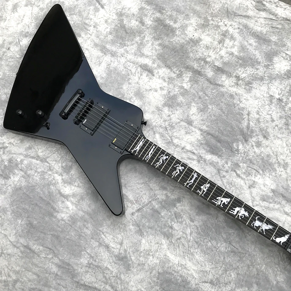 custom shop custom e gitarre hohe qualität schwarz 2020 neue hit logo farbe und form können angepasst werden freies verschiffen free g