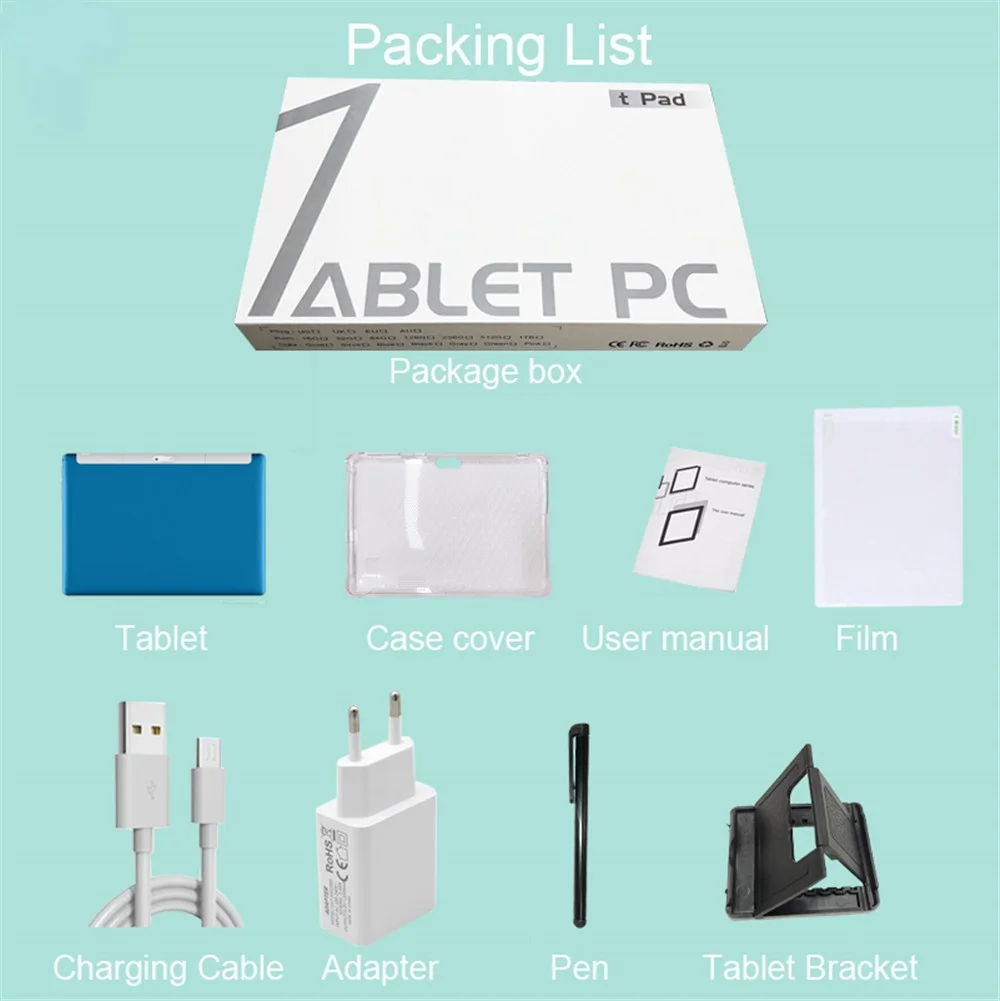 Tableta M30 Pro versi&oacute;n Global, Tablet de 10,1 pulgadas, Android, PC, Mtk6797, 10 n&uacute;cleos, 12 + 512GB de ROM, tableta con llamadas telef&oacute;nicas y Windows-5