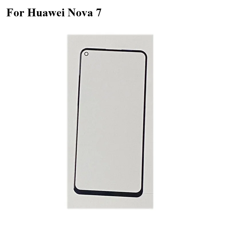 Для Huawei Nova 7 5G переднее ЖК-стекло объектив сенсорный экран для Nova7 Сенсорная