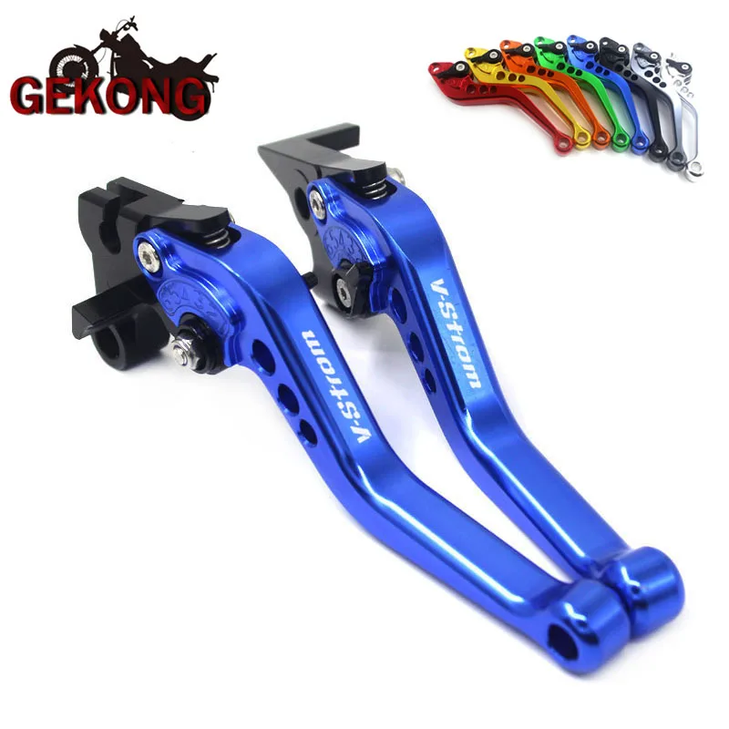 

NEW For SUZUKI V-Strom 250 650 DL650 DL250 Vstrom 650/XT Short Motorcycle Accessories CNC Adjustable Brake Clutch Levers