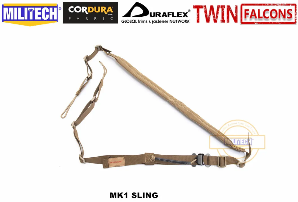 MILITECH TWINFALCONS TW 500D кордюрный учебный Рюкзак Два 2 точки VK Мягкий Оружие Sling Quick
