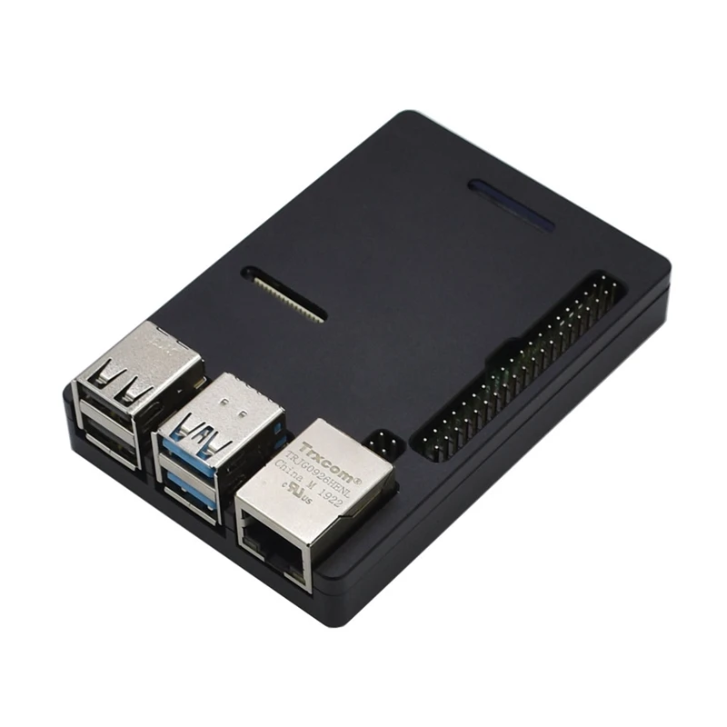 Для Raspberry Pi 4 Модель B алюминиевый сплав чехол металлический с ЧПУ охлаждающий Ультратонкий корпус теплоотвод для Raspberry Pi 4B только