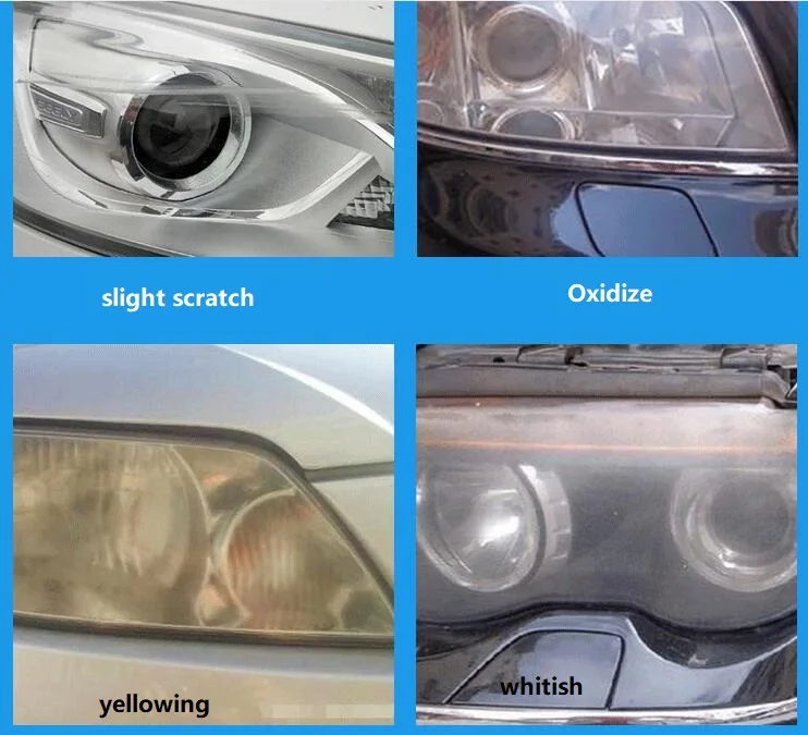 800 г синий налобный фонарь покрытий фар очиститель для полировки комплект| |