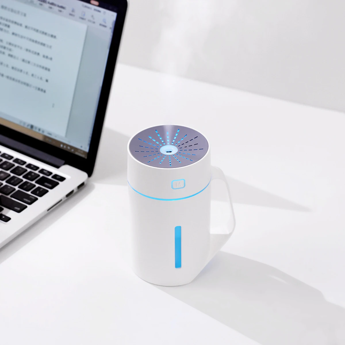 USB увлажнитель с светодиодный свет создатель тумана очистителя воздуха для дома