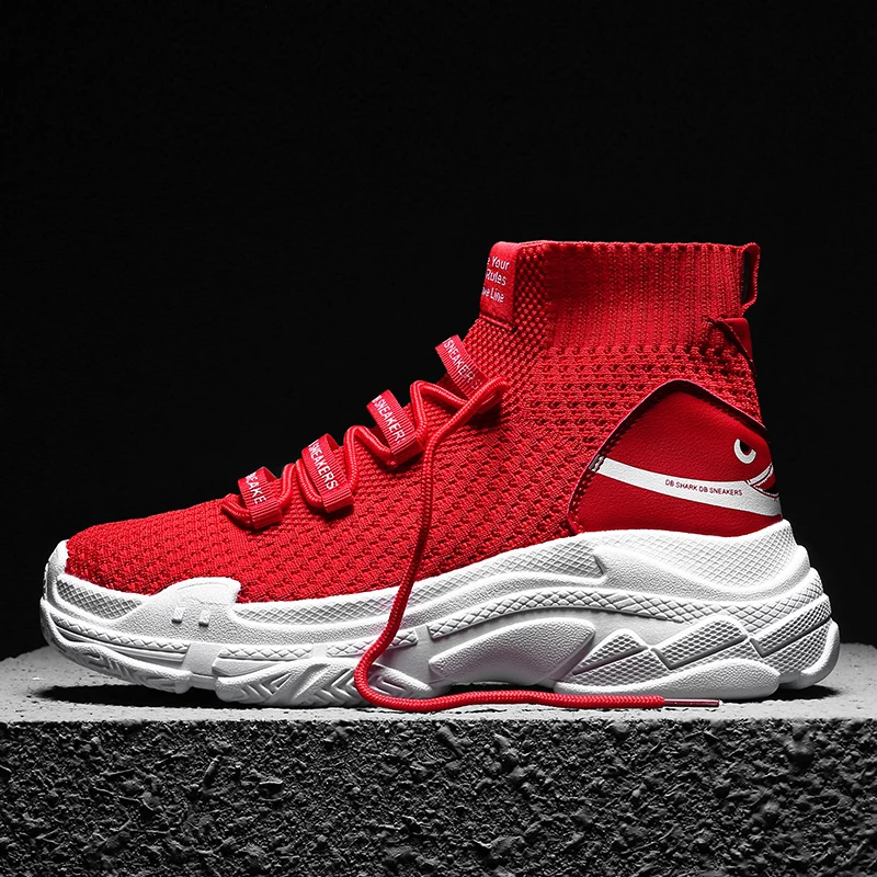 RUIFF женские кроссовки для бега мужские с акулой дышащие носки обувь занятий